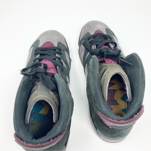 Nike Air Jordan 6 Retro Bordeaux GS Shoes 384665-063 Size 7Y/8.5 Womens - Picture 7 of 10